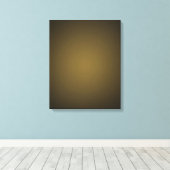 Trendy Tan en Black Grainy Vignette Canvas Afdruk (Insitu (Houten vloer))