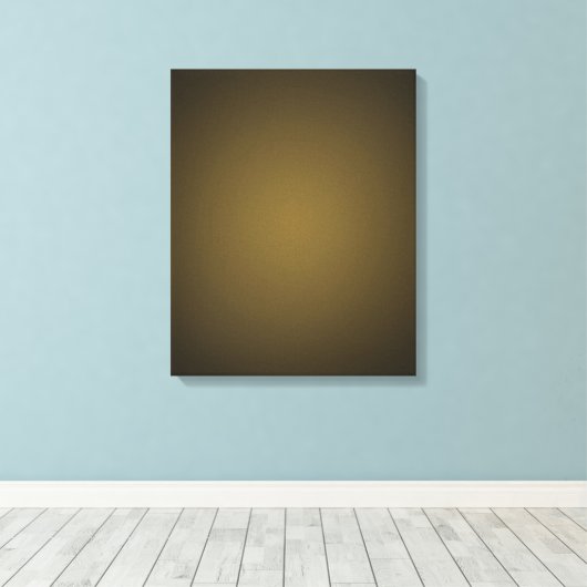 Trendy Tan en Black Grainy Vignette Canvas Afdruk (Insitu (Houten vloer))