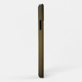 Trendy Tan en Black Grainy Vignette Case-Mate iPhone Case (Achterkant/rechts)