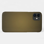 Trendy Tan en Black Grainy Vignette Case-Mate iPhone Case (Achterkant (horizontaal))