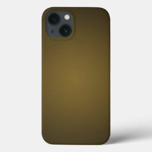Trendy Tan en Black Grainy Vignette Case-Mate iPhone Case