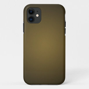 Trendy Tan en Black Grainy Vignette iPhone 11 Hoesje
