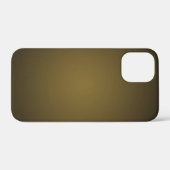 Trendy Tan en Black Grainy Vignette Case-Mate iPhone Case (Achterkant (horizontaal))