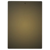 Trendy Tan en Black Grainy Vignette Klembord (Achterkant)