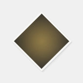 Trendy Tan en Black Grainy Vignette Servetten (Hoek)