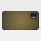 Trendy Tane en Zwarte Korrelige Vignette Case-Mate iPhone Case (Achterkant (horizontaal))