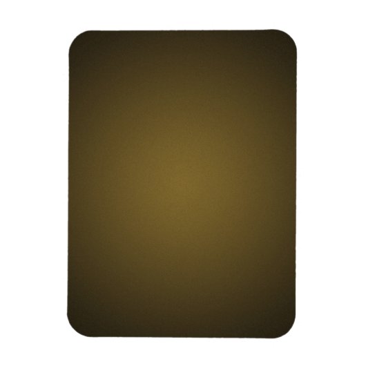 Trendy Tane en Zwarte Korrelige Vignette Magneet (Verticaal)