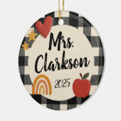  Trendy Teacher Ornament (Links)