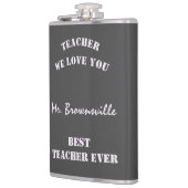 Trendy Teacher We houden van je beste leraar ooit Heupfles (Links)