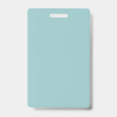 Trendy Teal Budget Naam Badges (Achterkant)