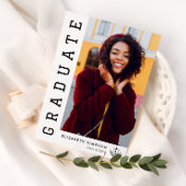 Trendy tekst Modern Law afstuderen Aankondiging