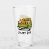Trendy Thanksgiving Mooi Herfst Collectie Glas (Voorkant)