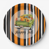 Trendy Thanksgiving Mooi Herfst Collectie Papieren Bordje (Voorkant)