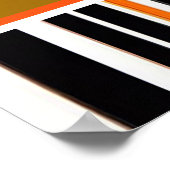 Trendy Thanksgiving Mooi Herfst Collectie Poster (Hoek)