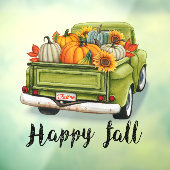 Trendy Thanksgiving Mooi Herfst Collectie Raamsticker (Vel 3)