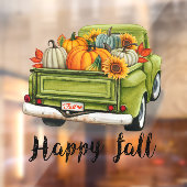 Trendy Thanksgiving Mooi Herfst Collectie Raamsticker (Vel 2)