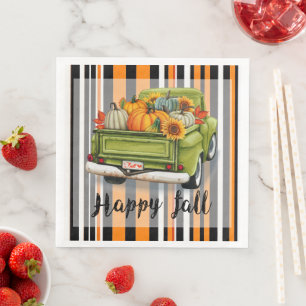 Trendy Thanksgiving Mooi Herfst Collectie Servet