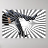 Trendy Thigh Boot Art Poster (Voorkant)