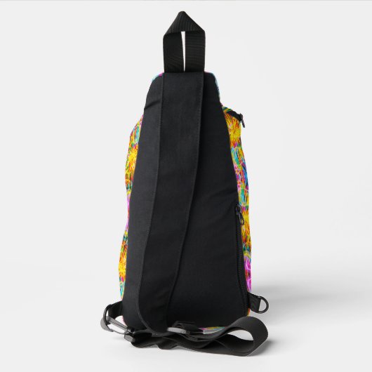 Trendy Tie Dye Sling Bag (Achterkant)