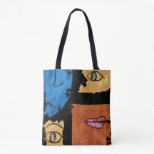 Trendy Tote Bag | The Face door AdzSpirit