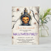 Trendy  traditieklassieker Halloween gif Kaart (Staand voorkant)