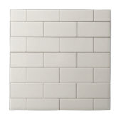 Trendy Traditional Classic Subway Tile Pattern Tegeltje (Voorkant)