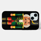 Trendy traditionele illustratie notenkraker Zwart Case-Mate iPhone Case (Achterkant (horizontaal))