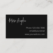 Trendy Trending Makeup Artiest Visitekaartjes (Achterkant)