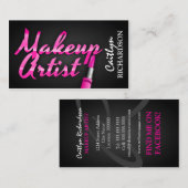 Trendy Trendy Makeup Artist Visitekaartje (Voorkant / Achterkant)