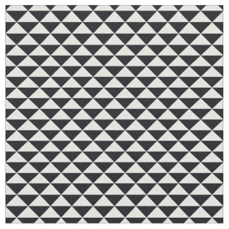 Trendy Triangles Patterned Fabric (zwart) Stof