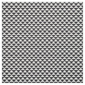 Trendy Triangles Patterned Fabric (zwart) Stof (Swatch)