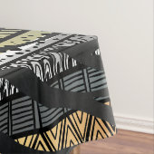 Trendy Tribal African Pattern Zebra Print Tafelkleed (Voorbeeld)