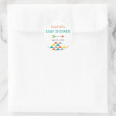 Trendy Tribal & Arrow Baby shower Sticker Labels (Tas)