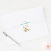 Trendy Tribal & Arrow Baby shower Sticker Labels (Envelop)