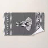 Trendy Tribal Bohemian Elephant Bad Handdoek (Handdoek)