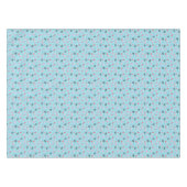 Trendy Tropical Flamingo & Watermelon Pattern Tafelkleed (Voorkant (Horizontaal))