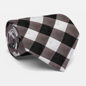 Trendy Tropical Foliage Green Leaves Pattern Stropdas (Opgerold)