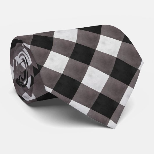 Trendy Tropical Foliage Green Leaves Pattern Stropdas (Opgerold)