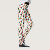 Trendy Tropical Succulent Pattern Leggings (Rechts)