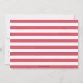 Trendy Tropical turquoise & roze Flamingo jarig Kaart (Achterkant)