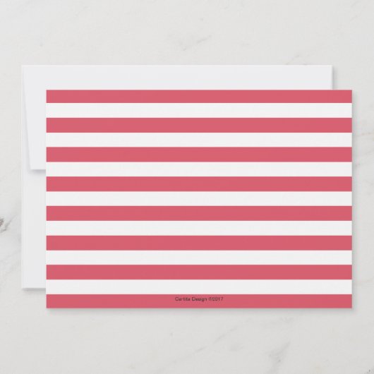 Trendy Tropical turquoise & roze Flamingo jarig Kaart (Achterkant)