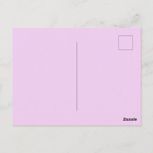 Trendy Tropisch Roze en Gold Aloha Kerstmis Briefkaart (Achterkant)