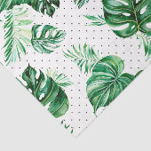 Trendy tropisch strand tissuepapier (Detail)