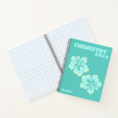 Trendy tropische preppy notitieboek (Binnen)