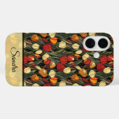 Trendy Trouwambassadeur Cadeau Tulp Bloemstuk Maat Case-Mate iPhone Case (Achterkant (horizontaal))
