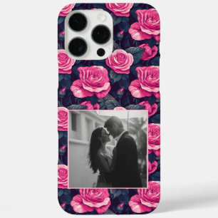 Trendy Trouwcadeau Roos Foto iPhone 16 Pro Max Hoesje