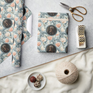 Trendy Tulp Bloem Lente Verjaardag Cadeaupapier