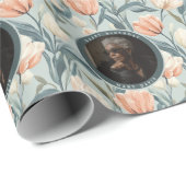 Trendy Tulp Bloem Lente Verjaardag Cadeaupapier (Rol Hoek)