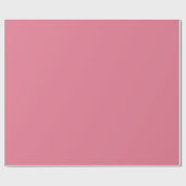 Trendy Tulp Roze Effen Kleur Cadeaupapier (Vlak)