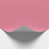 Trendy Tulp Roze Effen Kleur Cadeaupapier (Hoek)